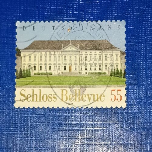 SCHLOSS BELLEVUE 55 POSTAGE STAMP SCHLOSS BELLEVUE 55 POSTAGE STAMP