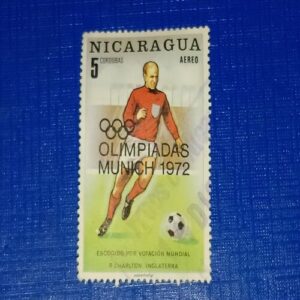 NICARAGUA : 5C , OLIMPIADAS MUNISH 1972 NICARAGUA : 5C , OLIMPIADAS MUNISH 1972