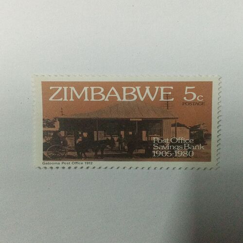 MNH- ZIMBABWE 5C POSTAGE STAMP MNH- ZIMBABWE 5C POSTAGE STAMP