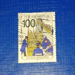 DEUTSCHE BUNDESPOST 100 DEUTSCHE BUNDESPOST 100