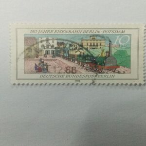 USED - DEUTSCHE BUNDESPOST BERLIN 10 POSTAGE STAMP USED - DEUTSCHE BUNDESPOST BERLIN 10 POSTAGE STAMP