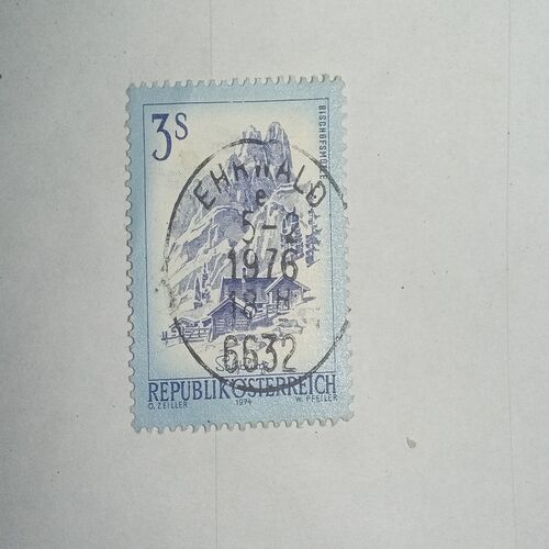 USED - REPUBLIK 'O' STERREICH 3S POSTAGE STAMP USED - REPUBLIK 'O' STERREICH 3S POSTAGE STAMP