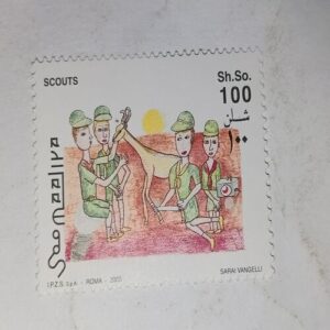 MNH - SCOUTS Sh.So.100 POSTAHE STAMP MNH - SCOUTS Sh.So.100 POSTAHE STAMP