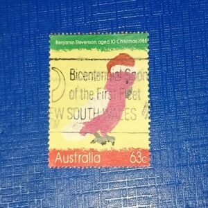 AUSTRALIA 63C POSTAGE STAMP AUSTRALIA 63C POSTAGE STAMP