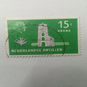 USED - NDERLANDE ANTILLEN 15C POSTAGE STAMP USED - NDERLANDE ANTILLEN 15C POSTAGE STAMP