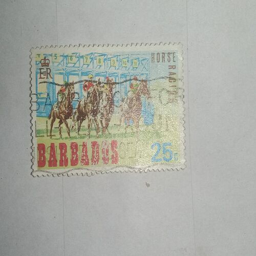 MNH - BARBADOS 25C POSTAGE STAMP MNH - BARBADOS 25C POSTAGE STAMP