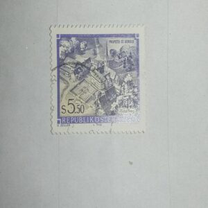 MNH - REPUBLIK 'O'STERREICH S5.50 POSTAGE STAMP MNH - REPUBLIK 'O'STERREICH S5.50 POSTAGE STAMP