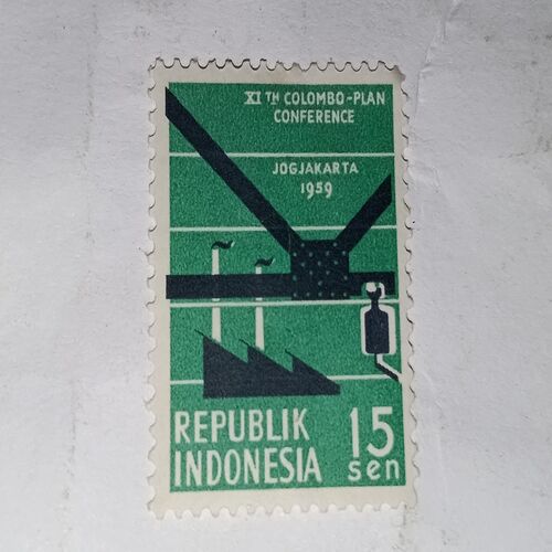MNH - REPUBLIK INDONESIA 15SEN POSTAGE STAMP MNH - REPUBLIK INDONESIA 15SEN POSTAGE STAMP
