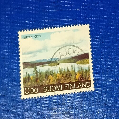 SUOML-FINLAND 1977 POSTAGE STAMP SUOML-FINLAND 1977 POSTAGE STAMP