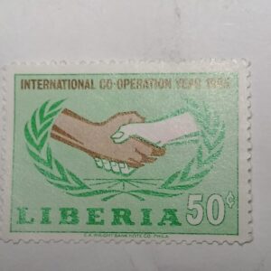 MNH - LIBERIA 50C POSTAGE STAMP MNH - LIBERIA 50C POSTAGE STAMP