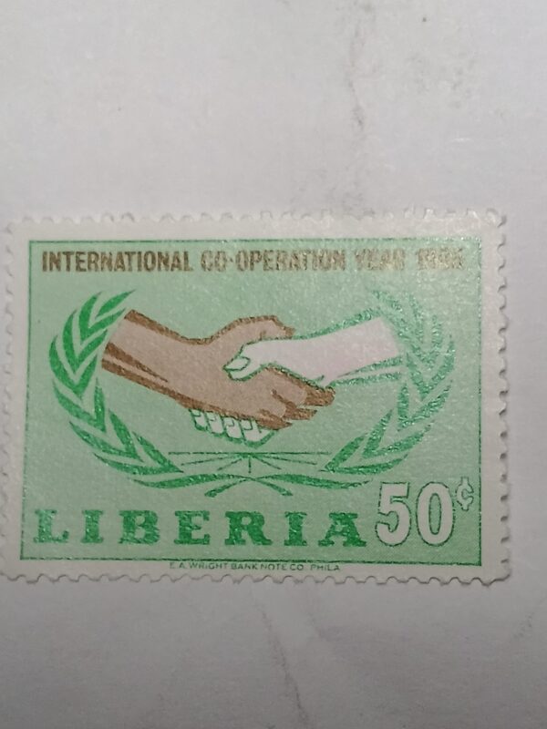 MNH - LIBERIA 50C POSTAGE STAMP MNH - LIBERIA 50C POSTAGE STAMP