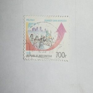 USED - REPUBLIK INDONESIA POSTAGE STAMP 700,- USED - REPUBLIK INDONESIA POSTAGE STAMP 700,-