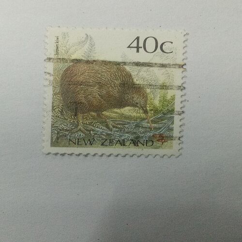 MNH - NEW ZEALAND 40C POSTAGE STAMP