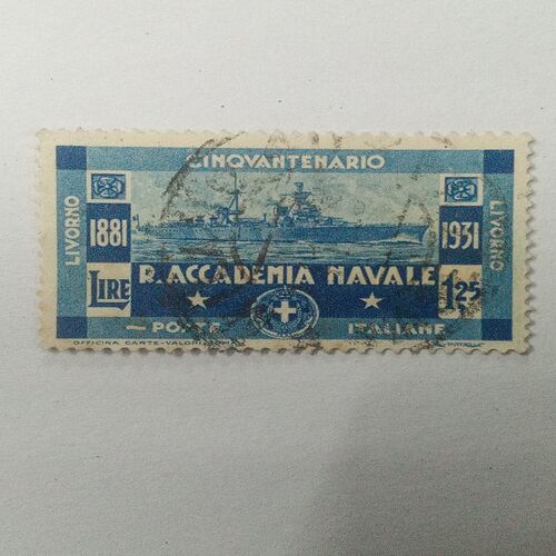 USED - CINQVANTENARIO 1,25 POSTAGE STAMP USED - CINQVANTENARIO 1,25 POSTAGE STAMP