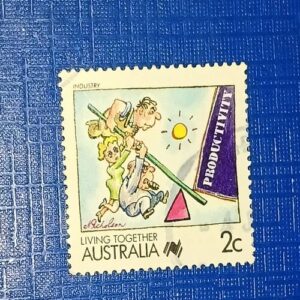 AUSTRALIA 2C POSTAGE STAMP AUSTRALIA 2C POSTAGE STAMP