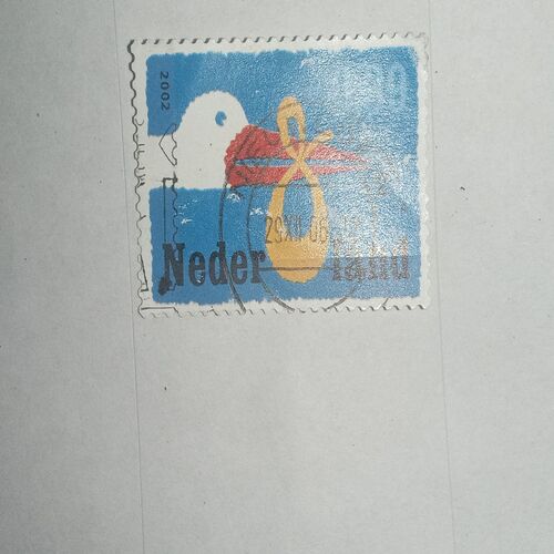 USED- NEDERLAND 0,39 POSTAGE STAMP USED- NEDERLAND 0,39 POSTAGE STAMP