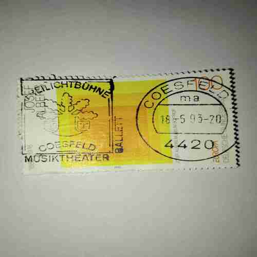 DEUTSCHE BUNDESPOST 100 POSTAGE STAMP 1993 DEUTSCHE BUNDESPOST 100 POSTAGE STAMP 1993
