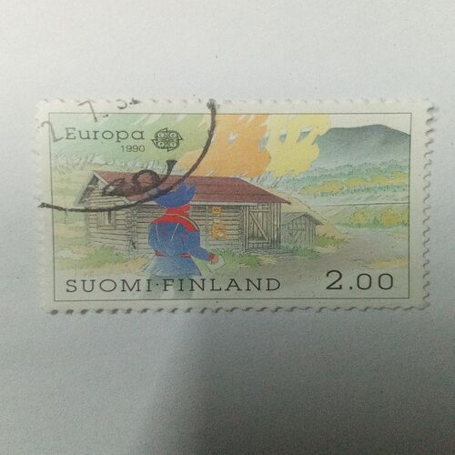 MNH- SUOMI-FINLAND 2.00 POSTAGE STAMP 1990 MNH- SUOMI-FINLAND 2.00 POSTAGE STAMP 1990