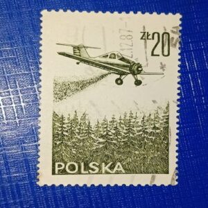 POLSKA POSTAGE STAMP 20z POLSKA POSTAGE STAMP 20z