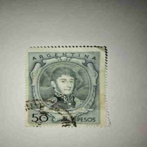 ARGENTINA 50PESOS POSTAGE STAMP ARGENTINA 50PESOS POSTAGE STAMP