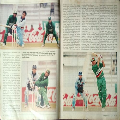 Sportstar (January 31, 1998) with poster.
