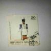 REPUBLICA ARGENTINA 20PESOS POSTAGE 1856 STAMP REPUBLICA ARGENTINA 20PESOS POSTAGE 1856 STAMP