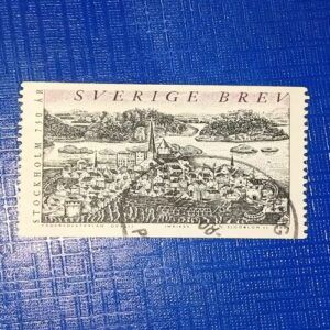 SVERIGE BREV POSTAGE STAMP SVERIGE BREV POSTAGE STAMP