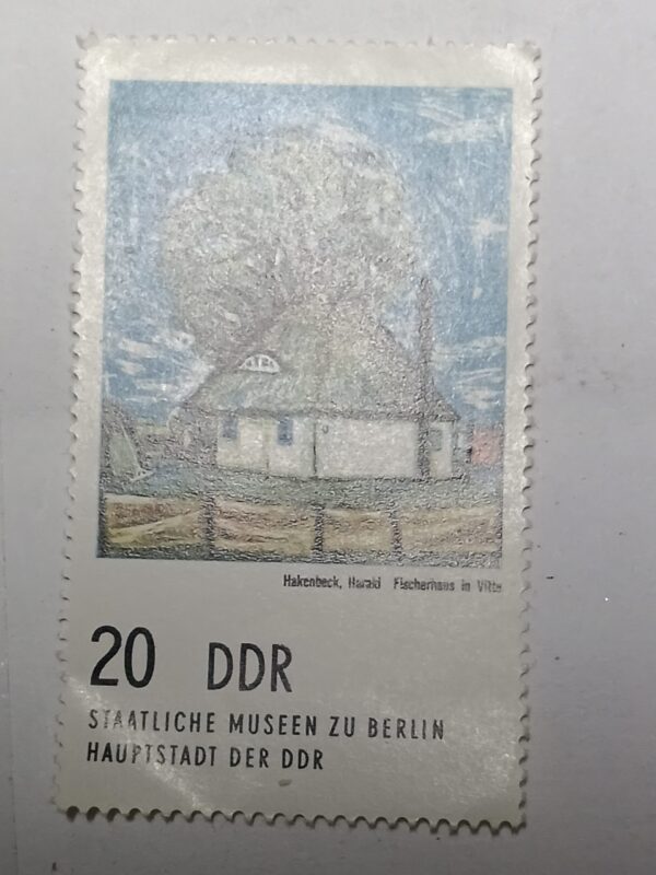 MNH - GERMANY POSTAGE STAMP 20DDR MNH - GERMANY POSTAGE STAMP 20DDR