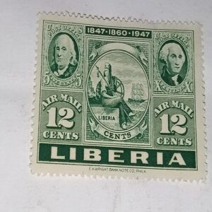 MNH - LIBERIA 12C POSTAGE STAMP MNH - LIBERIA 12C POSTAGE STAMP