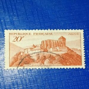 REPUBLIQUE FRANCAISE 20F POSTAGE STAMP REPUBLIQUE FRANCAISE 20F POSTAGE STAMP