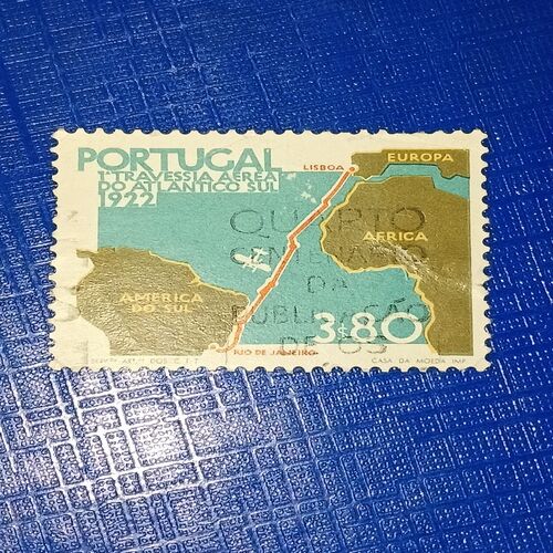 PORTUGAL 3 POSTAGE STAMP PORTUGAL 3$80 POSTAGE STAMP