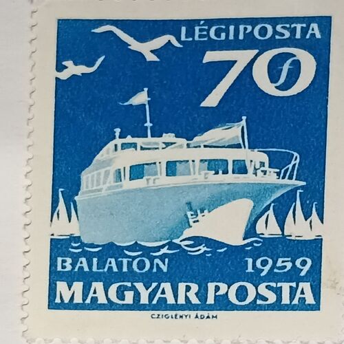 MNH - MAGYAR POSTA 1959 70L STAMP MNH - MAGYAR POSTA 1959 70L STAMP