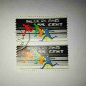 NETHERLANDS 55C POSTAGE 1976 STAMP NETHERLANDS 55C POSTAGE 1976 STAMP