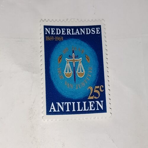 MNH - ANTILLEN 25C POSTAGE STAMP MNH - ANTILLEN 25C POSTAGE STAMP