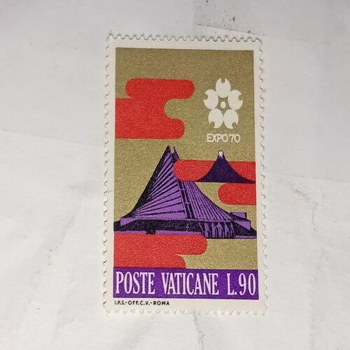 MNH - POSTE VATICANE L.90 STAMP MNH - POSTE VATICANE L.90 STAMP