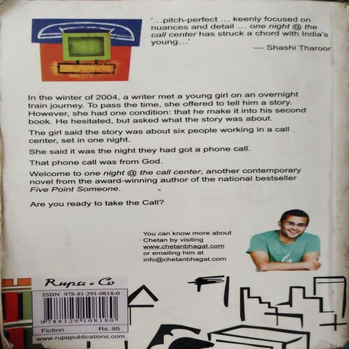 Document 3_75 One Night @ The Call center (No. of pages = 253 ) (by = Chetan Bhagat )