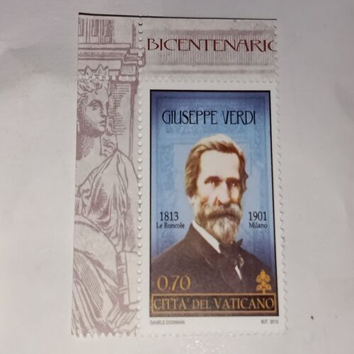 MNH - VANTICAN CITY POSTAGE STAMP , GILISEPPE VERDI