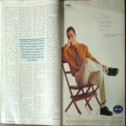 Sportstar (August 1 , 1998) with poster.