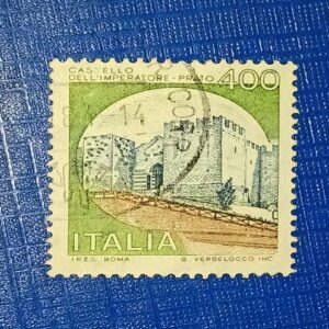 ITALIA POSTAGE STAMP 400 ITALIA POSTAGE STAMP 400