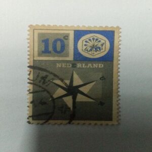 USED - NRDERLAND 10C POSTAGE STAMP USED - NRDERLAND 10C POSTAGE STAMP