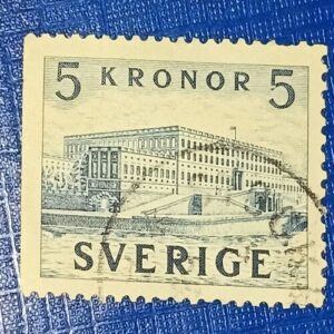 SVERIGE 5KR POSTAGE STAMP SVERIGE 5KR POSTAGE STAMP