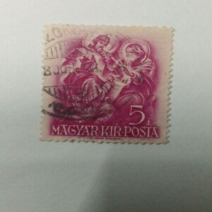 USED - POSTA MAGYAR.KIR. 5F POSTAGE STAMP USED - POSTA MAGYAR.KIR. 5F POSTAGE STAMP