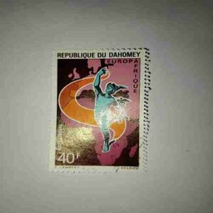 REPUBLIQUE DU DAHOMEY 40F POSTAGE STAMP REPUBLIQUE DU DAHOMEY 40F POSTAGE STAMP