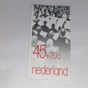 NEDERLAND 45+20C POSTAGE STAMP NEDERLAND 45+20C POSTAGE STAMP