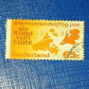 USED - NEDERLAND 65C POSTAGE STAMP USED - NEDERLAND 65C POSTAGE STAMP