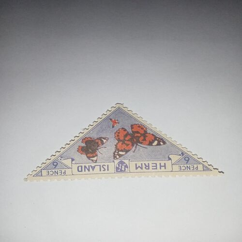 MNH - HERM ISLAND 6PENCE POSTAGE STAMP MNH - HERM ISLAND 6PENCE POSTAGE STAMP