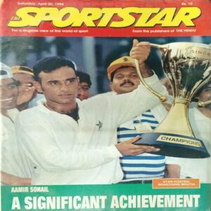 Sportstar (April 20, 1996) with poster.