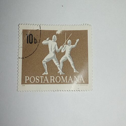 MNH - POSTA ROMANA 10b POSTAGE STAMP MNH - POSTA ROMANA 10b POSTAGE STAMP