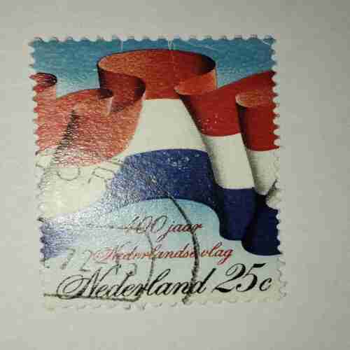 NEDERIAND 25C POSTAGE STAMP NEDERIAND 25C POSTAGE STAMP