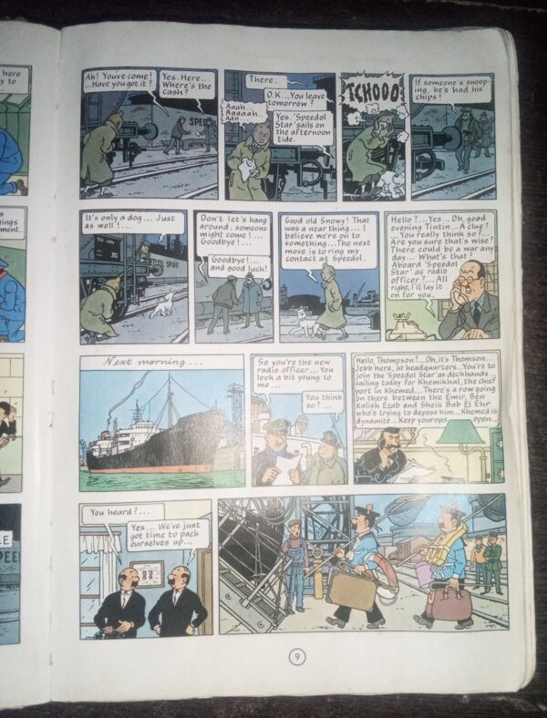 Tintin Binding 3 in 1 ( Land Of Black Gold , Destination Moon , Explorers On The Moon ) Tintin Binding 3 in 1 ( Land Of Black Gold , Destination Moon , Explorers On The Moon )